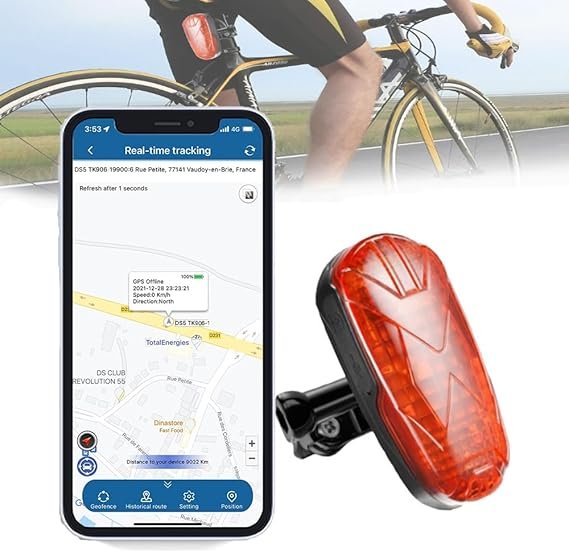 TKMARS Localizador GPS de bicicletas